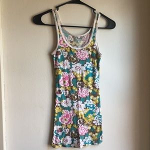 Mossimo Floral Tanktop Size Small
